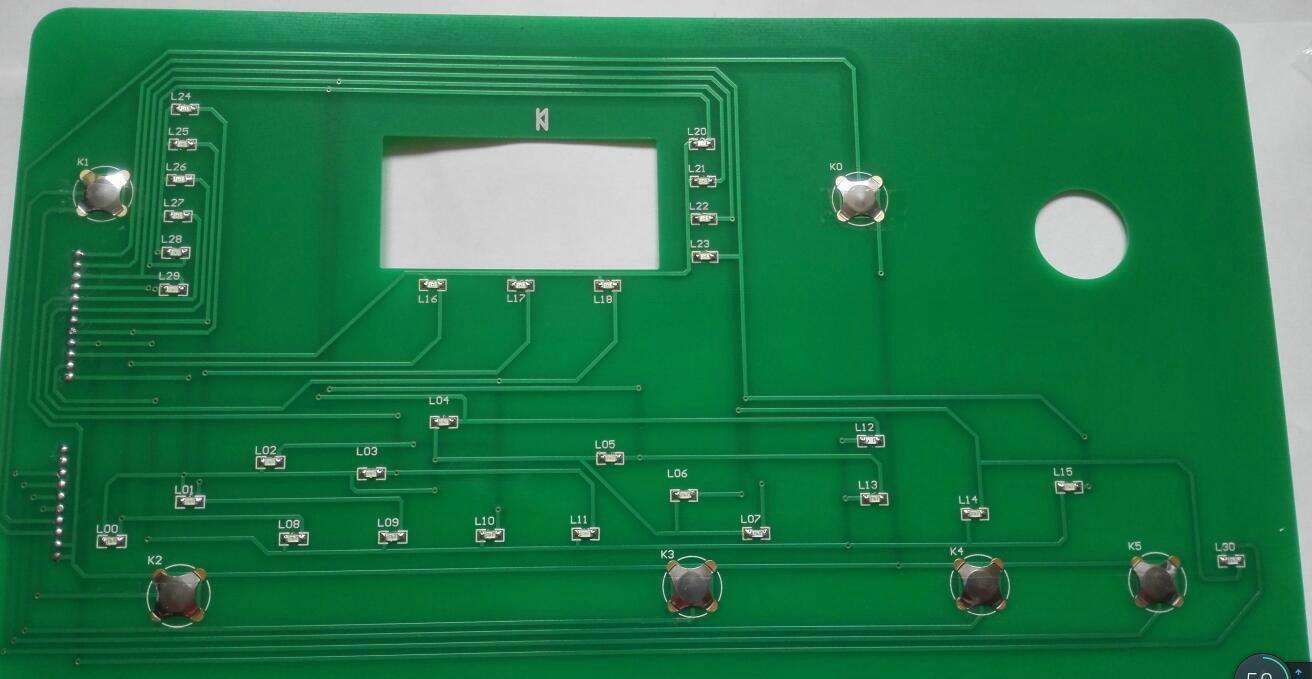 導電硅膠按鍵的PCB設計